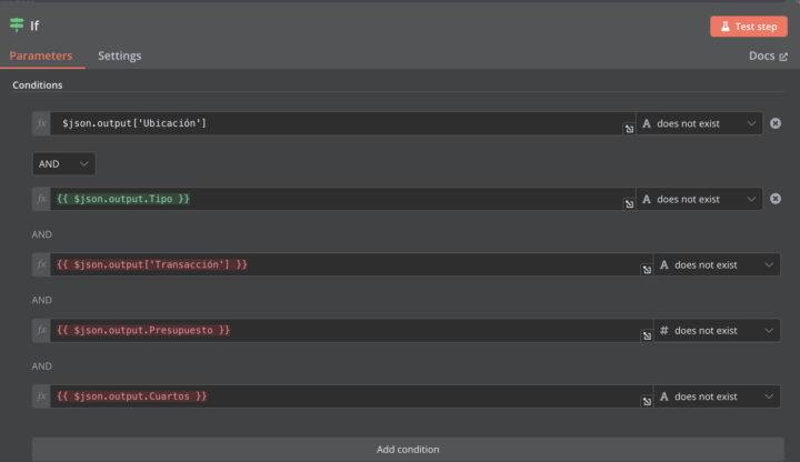 info extractor and "if" 