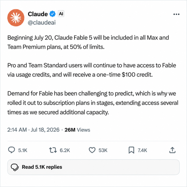 🎉 Good News for Claude Max Users