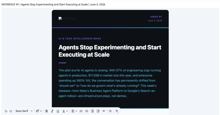 Day 1 - Built Newsletter Agent