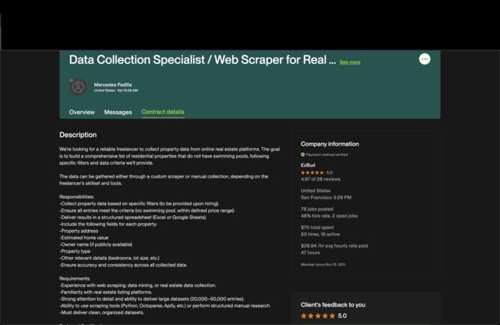 5⭐️ Project - Real Estate Scraping Agent