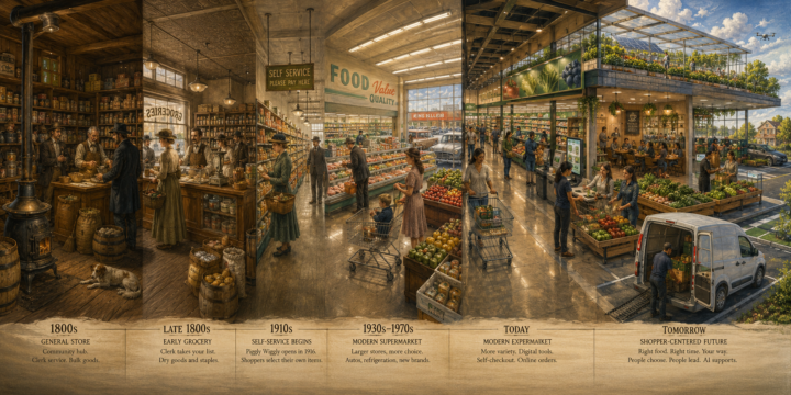 Designing the Grocery Trip as One Connected Workflow