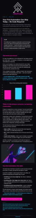 Day #1 - Newsletter