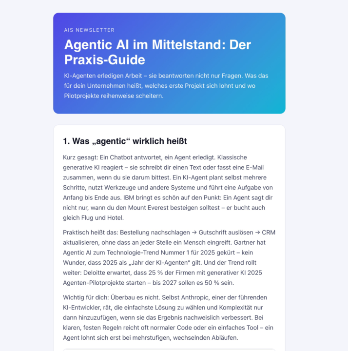 7 Day AIS Challenge - Day 1: First workflow