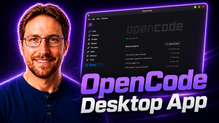 Building A Simple Desktop App With OpenCode