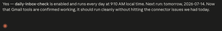 [Day 6] Scheduled Daily Email automation #AISChallenge