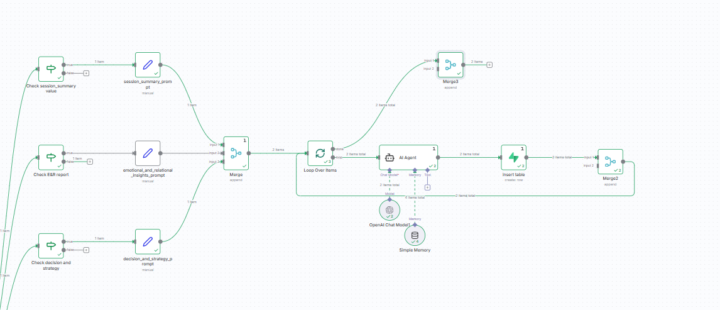 How can I collect outputs and send them in the same email