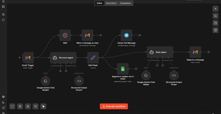 I built an AI email intake system for a video editing agency — client emails itself, no manual work needed