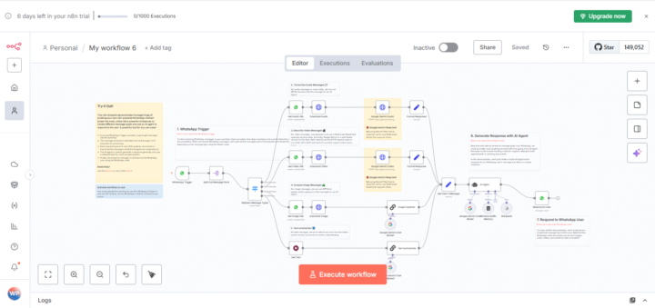 WhatsApp AI Assistant Automation: Voice, Video & Image Understanding with n8n + OpenAI