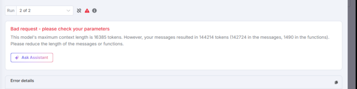 Chat limits