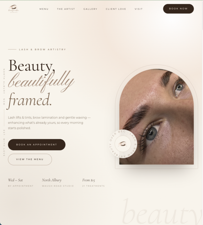 Completed Day 5 - Website Design 