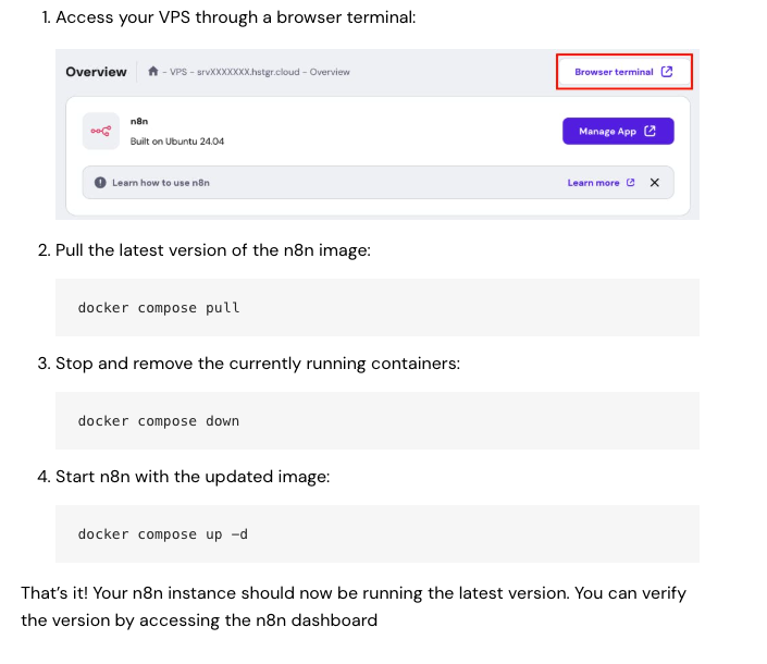Update n8n Version 2.0