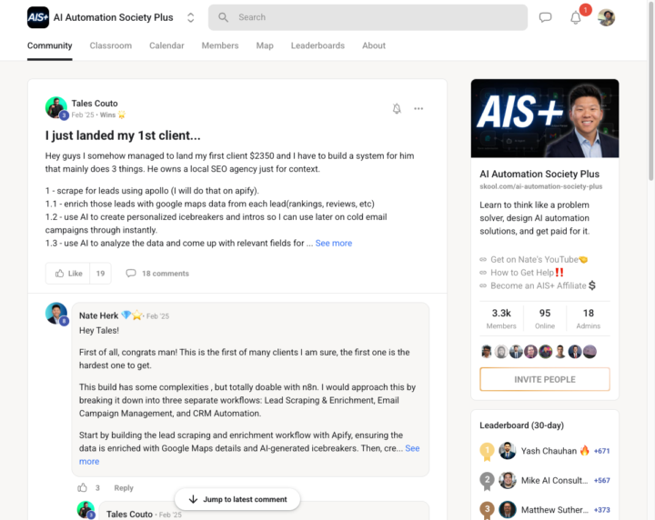 The Moment You Land Your First Client, AIS+ Has Paid for Itself