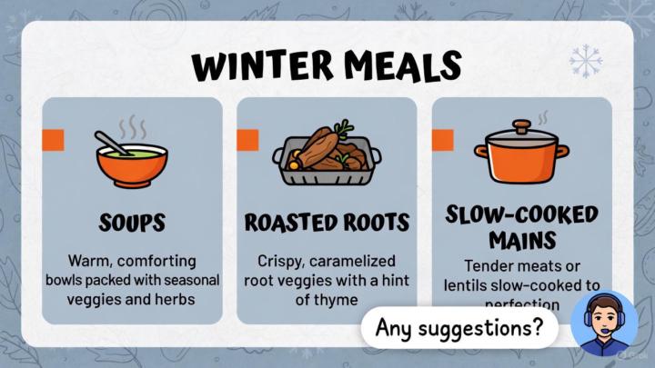 Automating Winter Menu Planning with Practical AI