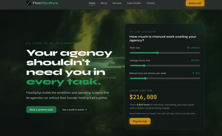 [Day 5] Built my own company website #AISChallenge