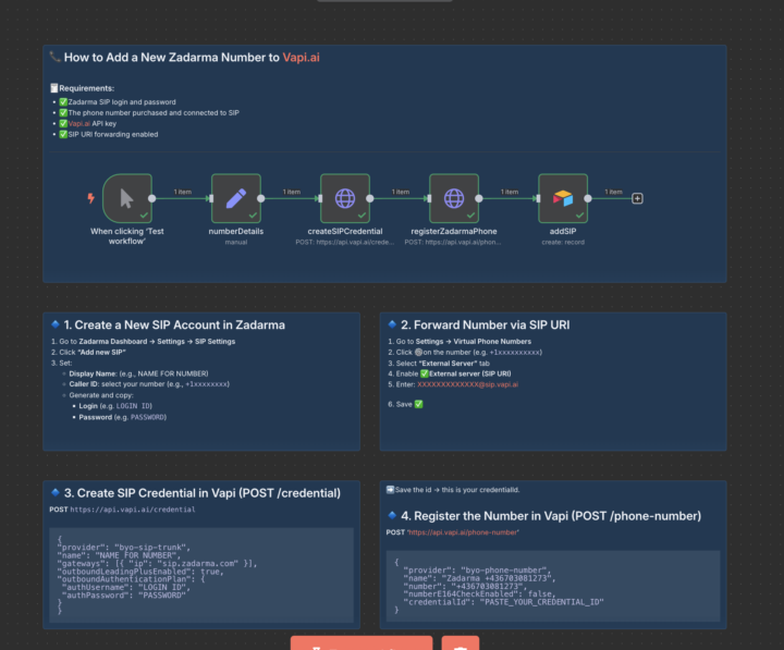 Vapi + Zadarma: Scalable VOIP Setup for Outbound/Inbound Calls (Twilio Alternative)