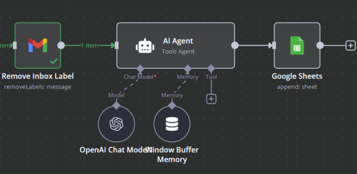 extracting info from gmail and input to google sheet