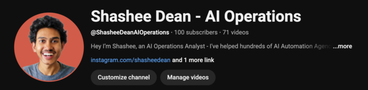 100 subscribers 🎉