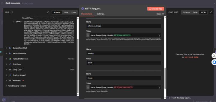 Reve Image Editing HTTP request in n8n 🌐🖼️