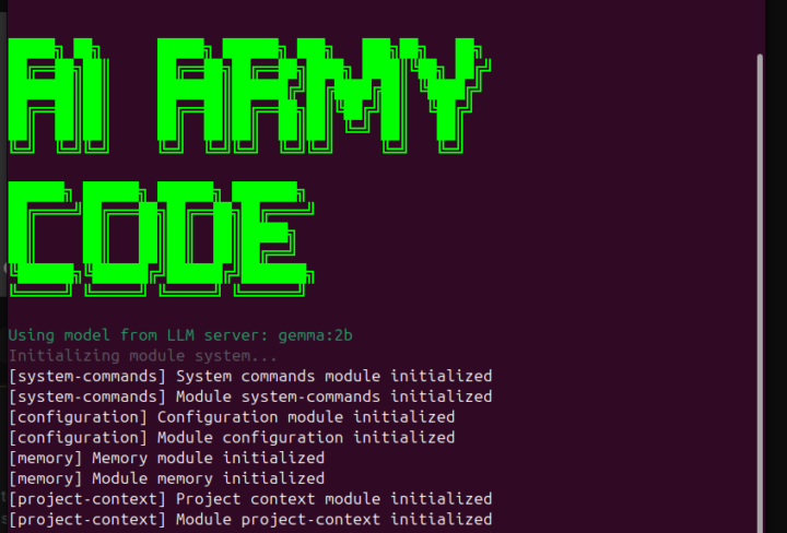 🎆 AI-ARMY Code for Ollama🚀