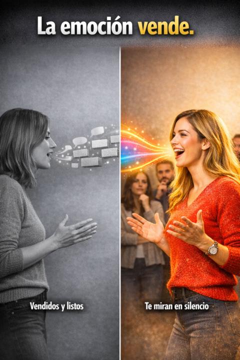 “Emoción amplifica la palabra”