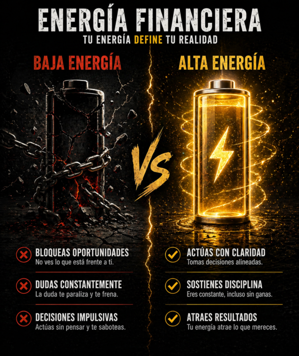 BAJA ENERGÍA VS ENERGÍA ALTA 