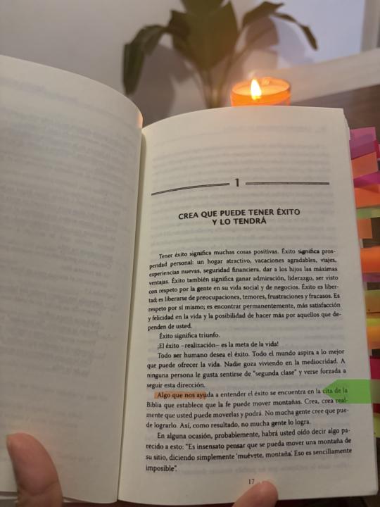 El poder de creer🧎🏽‍♀️📚 La magia de pensar en GRANDE