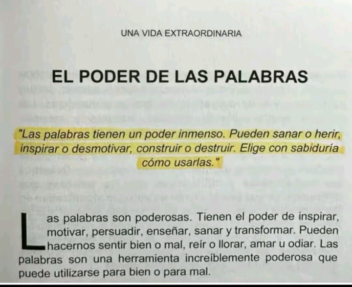 El poder de las palabras ✨💲🧲💵