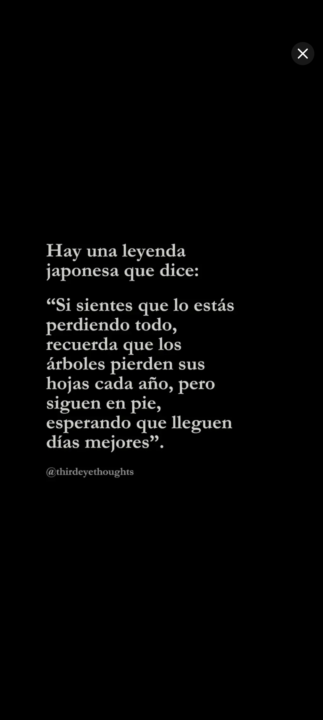 nunca empezamos desde ceros.
