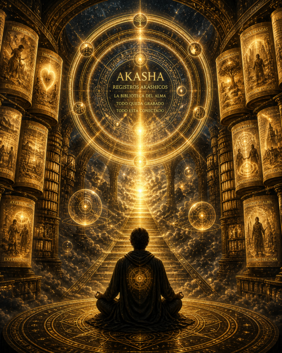 Los registros akáshicos son un concepto espiritual 
