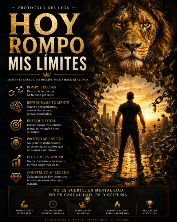 HOY ROMPO MIS LIMITES
