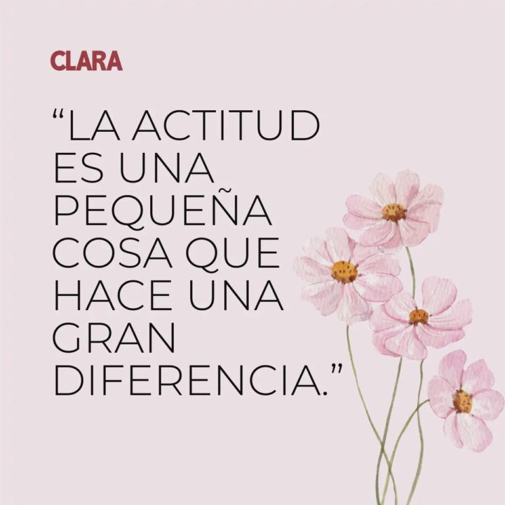 Con una actitud positiva 