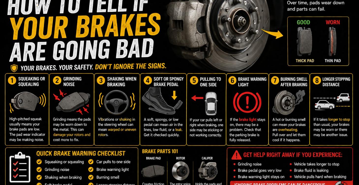 How to Tell If Your Brakes Are Going Bad