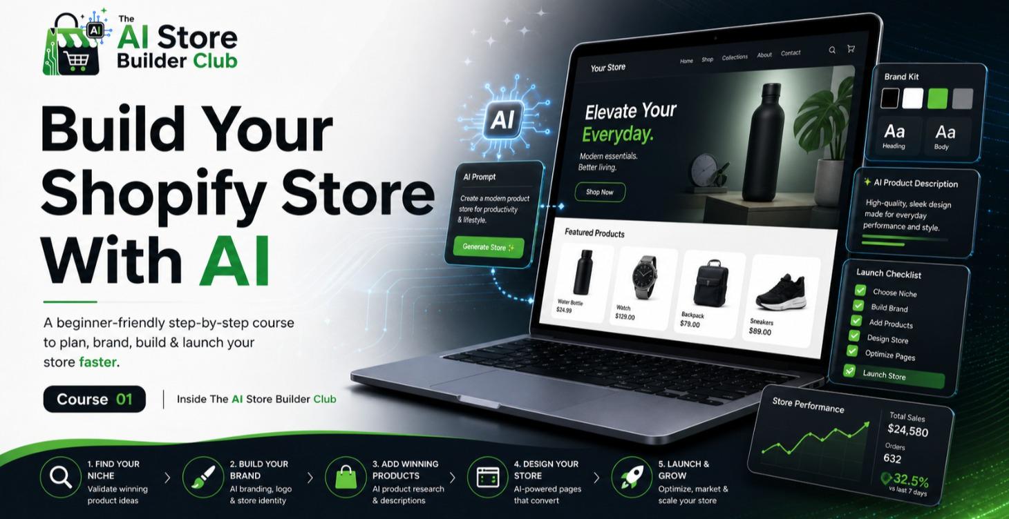 Build Your Shopify Store With AI