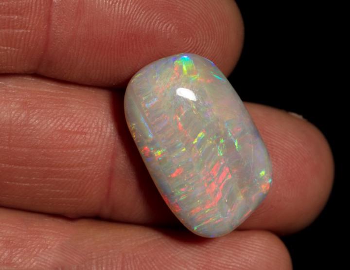 12.10 carat Lightning Ridge White Opal - OPL079