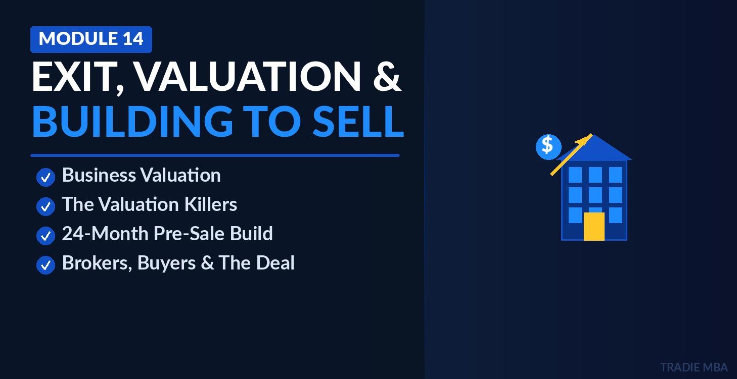 Module 14: Exit, Valuation & Building to Sell
