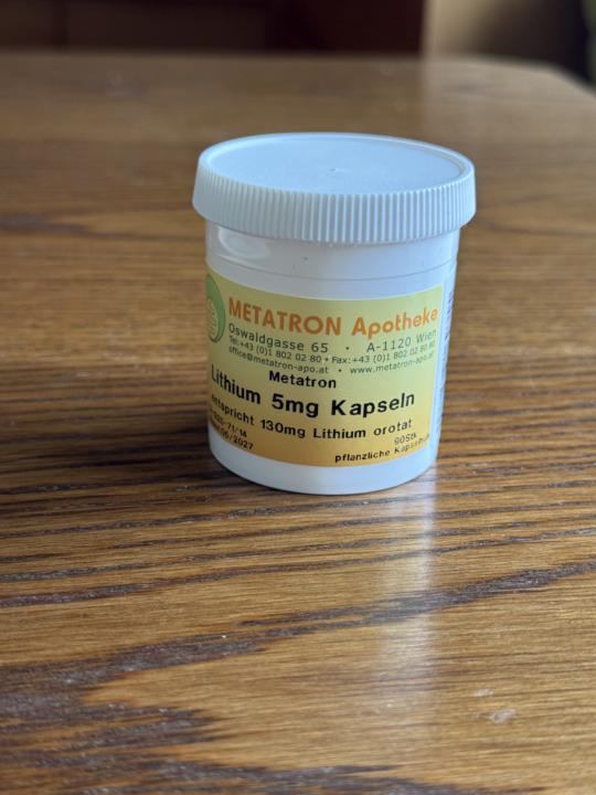 Mein neues "Projekt" :) - Lithium Orotat