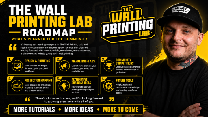 The WALL PRINTING LAB UPDATE