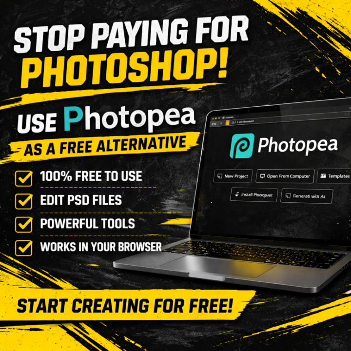 Free Alternative to Photoshop (Photopea)