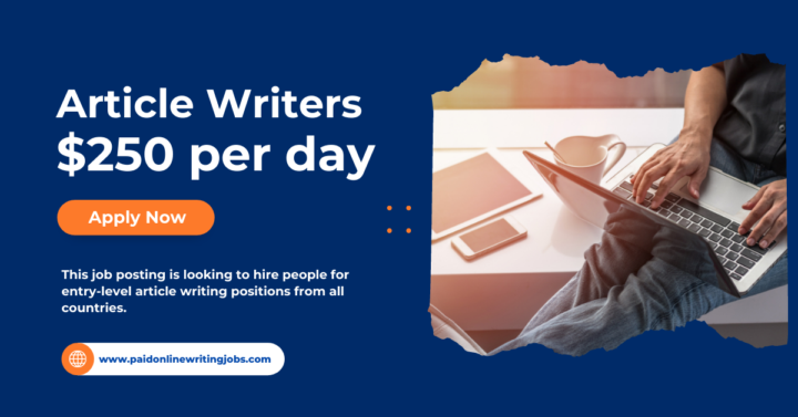 Paid Online Writing Jobs - Get Paid To Do Simple Writing Jobs Online