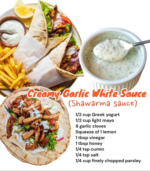 Creamy Garlic White Sauce
