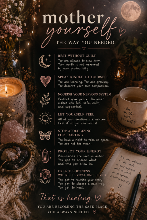 Mother Yourself the Way You Needed