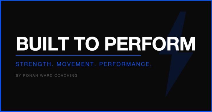 BUILT TO PERFORM 