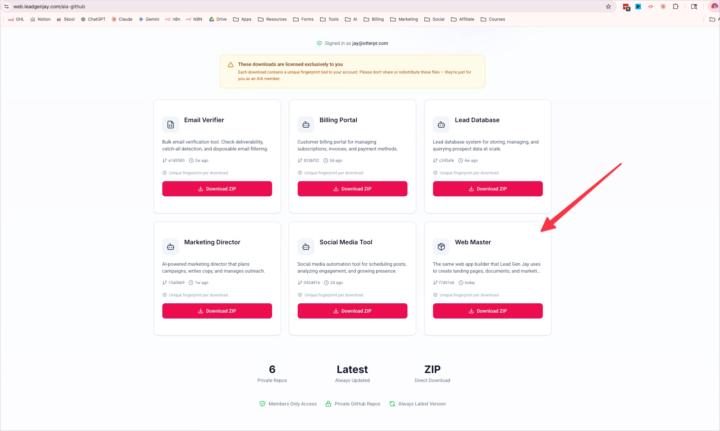 New App Drop: Web Master is now live on GitHub Downloads