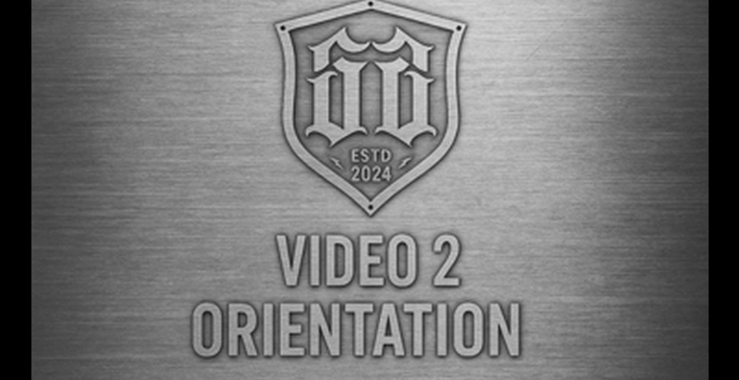 Video 2: Orientation