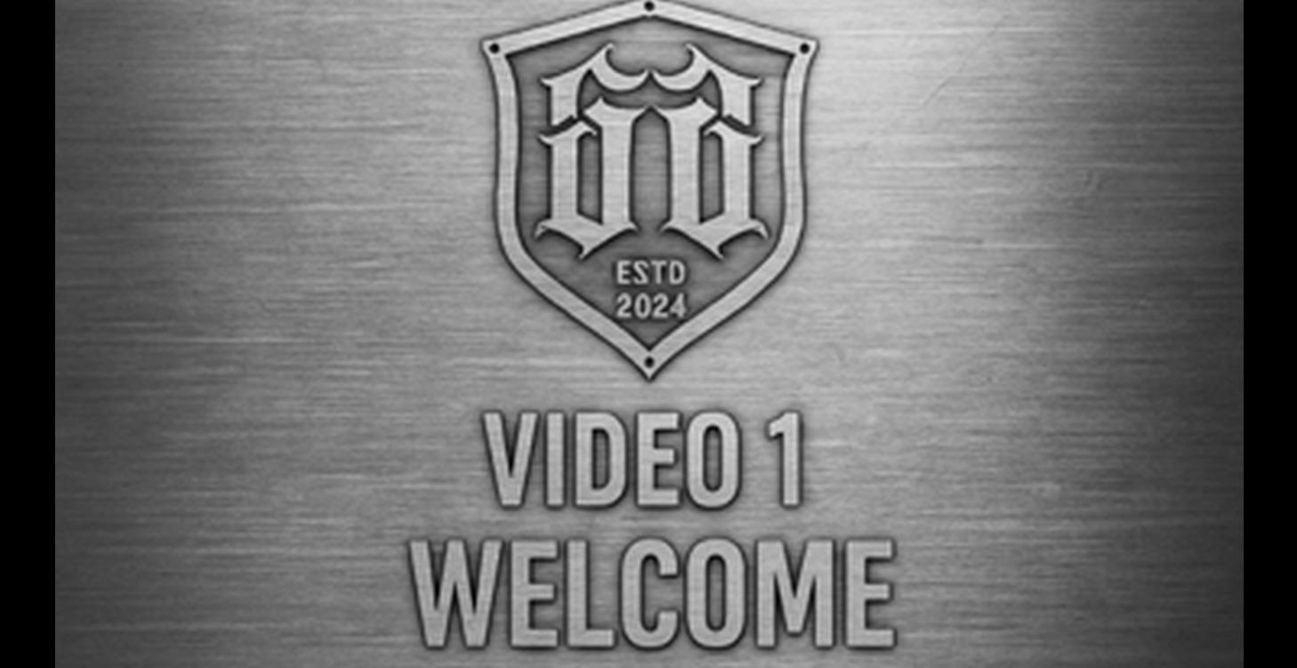 Video 1: Welcome to the community