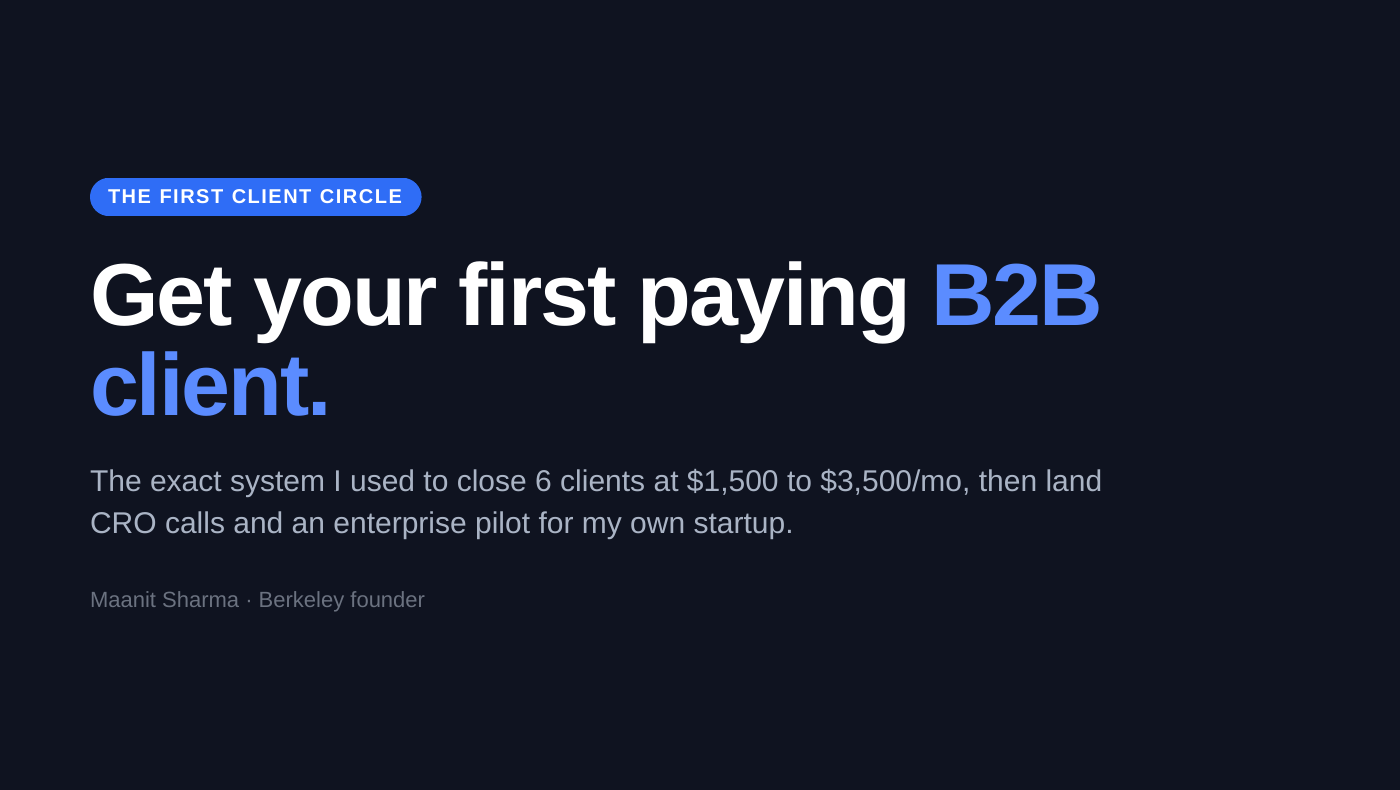 First Client Circle