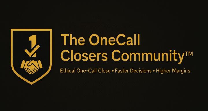 The OneCall Closers Community™