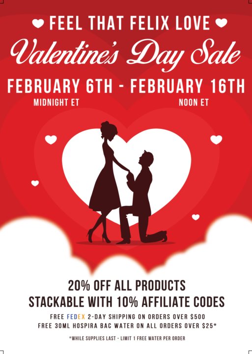 Felix Valentine’s Sale 💘 (Stackable)