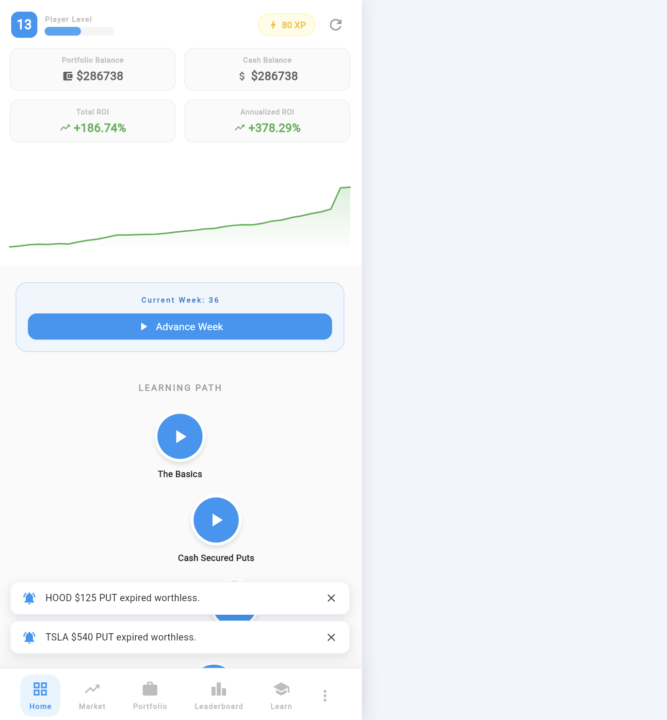 Learn Stock Options in a Playful Way