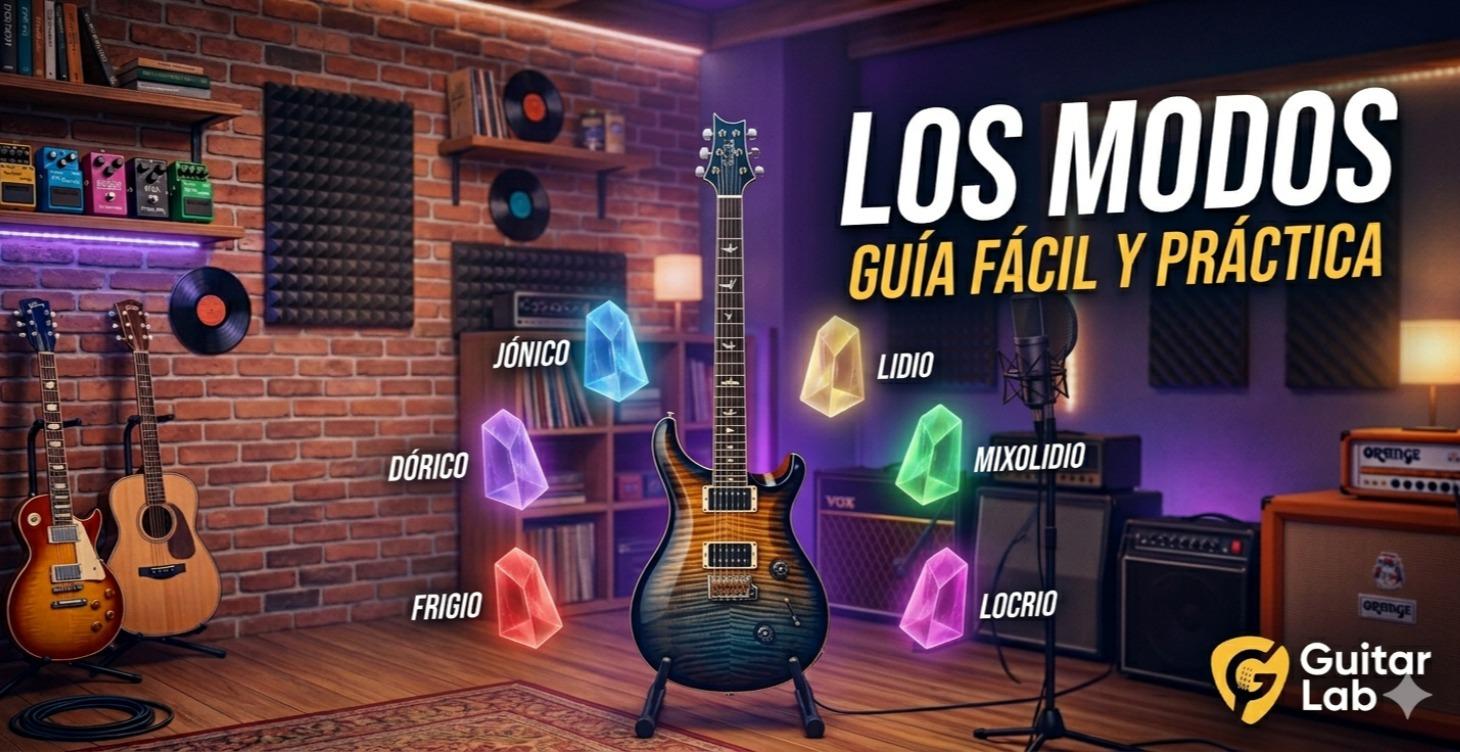 Los Modos en la guitarra - Una Guia Facil